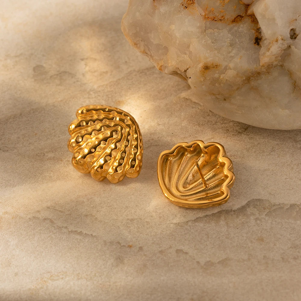 Sea Shell Ocean earrings lavixi shop 2024 2025 trends