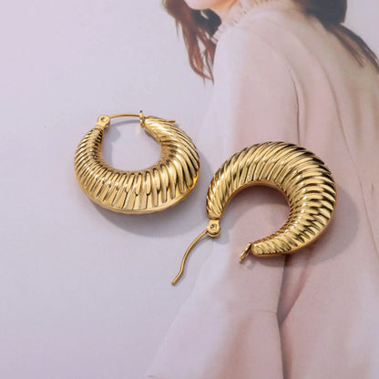 Spiral Hoops earrings lavixi shop trends 2024 2025  