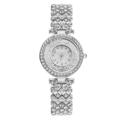 Amora Crystal Bow Watch silver lavixi