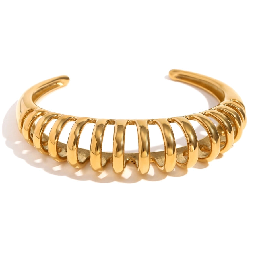 Spiral Luxe Cuff Bangles