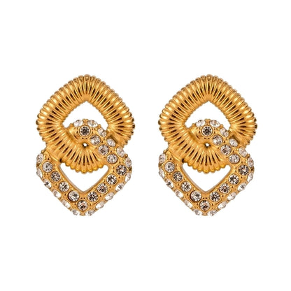 Luxe Square Vintage Earrings with Crystal or Pearl – Elegant Gold Design
lavixi shop trends 2024 2025