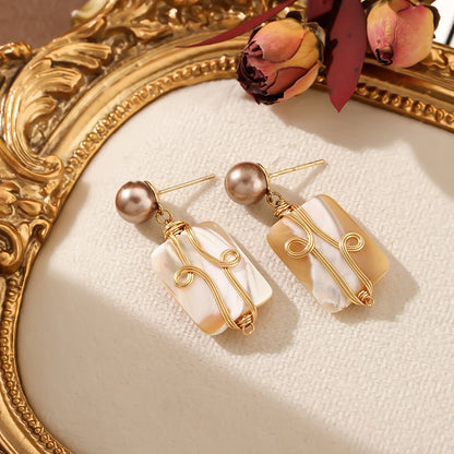 Discover Your Statement: Baroque Pearl & Gold Artisan Earrings – Two Dazzling Choices lavixi new collection Christmas new year 2024 2025 fashion trends 