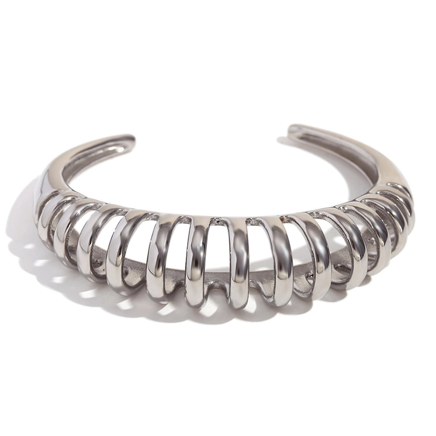 Spiral Luxe Cuff Bangles